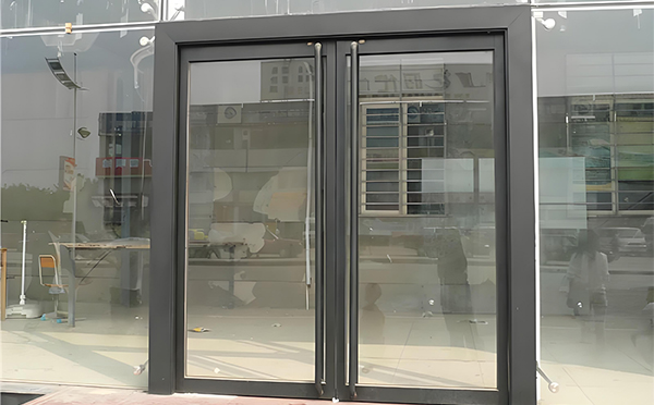 阜康玻璃地弹门