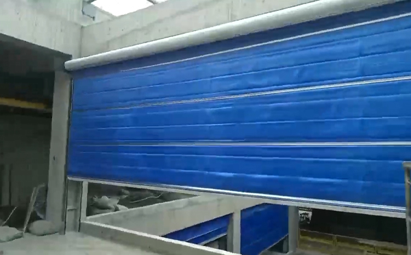 大型物流园区完成阜康防火门整体安装工程